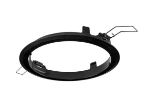 Starlet Round Schwarz Einbaurahmen